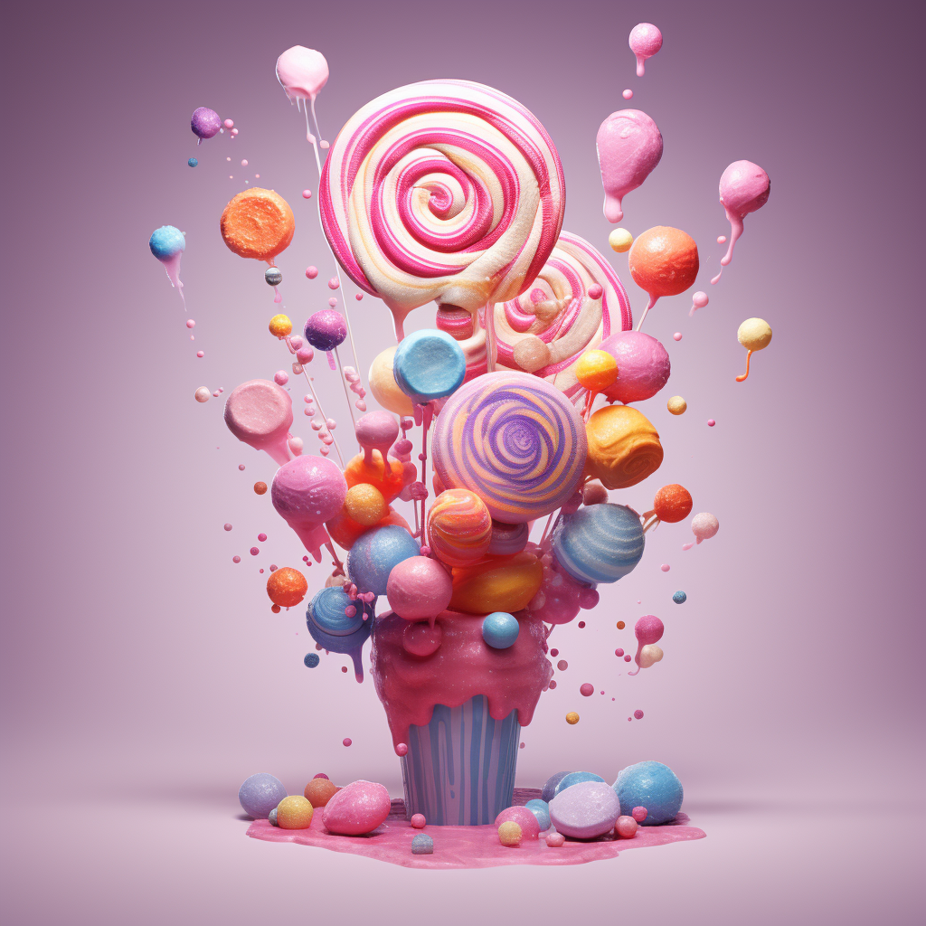 Colorful and Delicious Candy Fusion