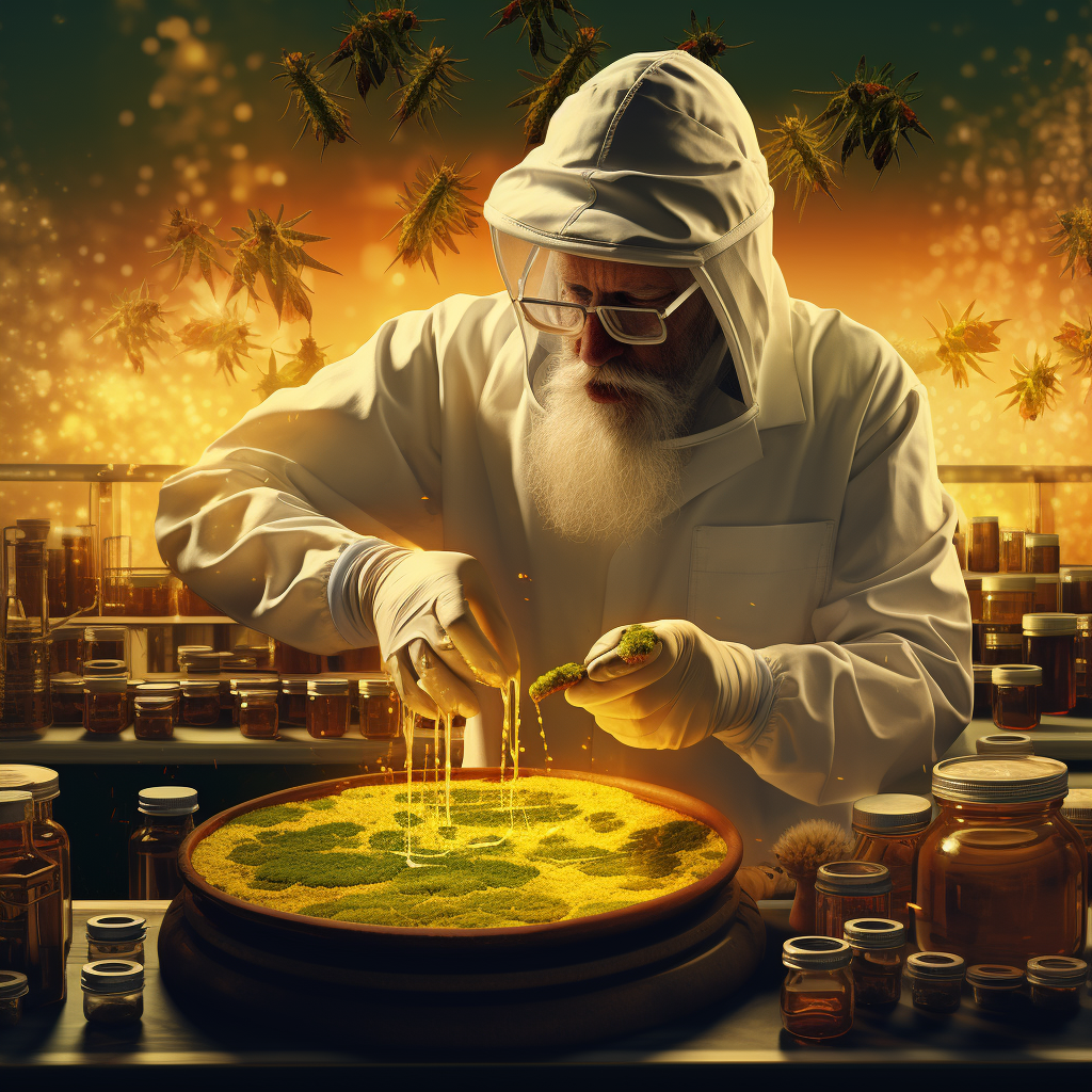 Cannabis Scientist Creating Super Powerful Honey