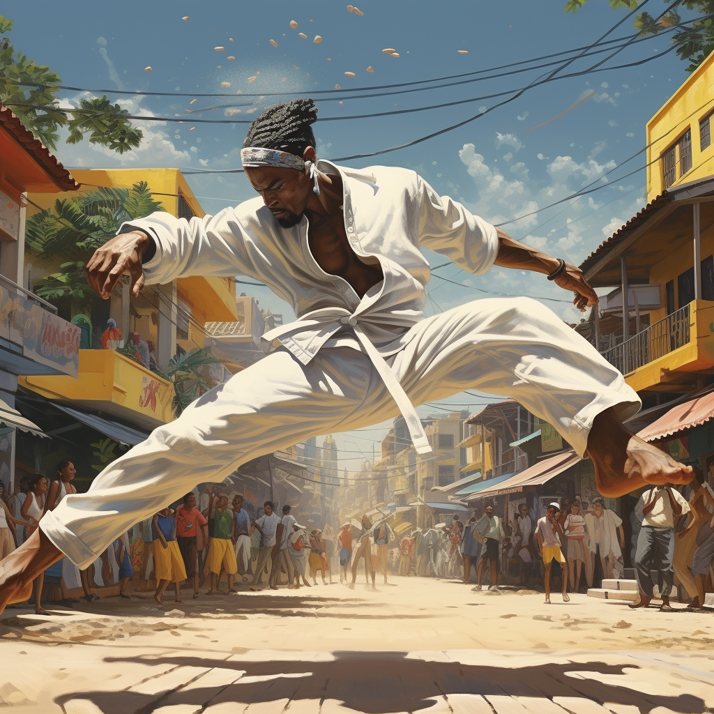 Ultrarealistic Capoeira in Bahia City