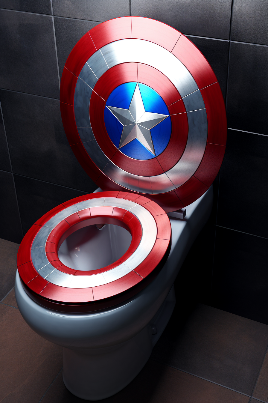 Captain America Skibidi Toilet Image