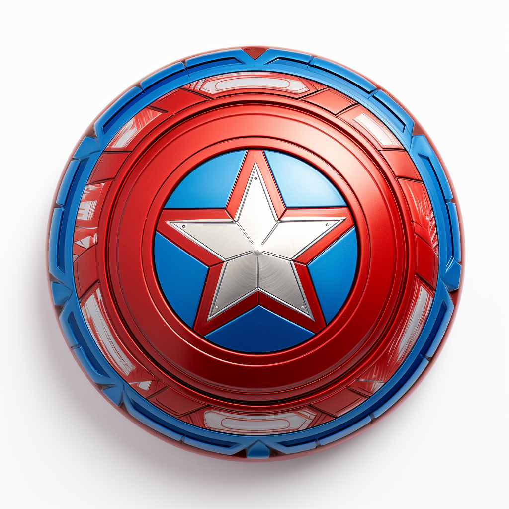 Captain America pattern loot crate