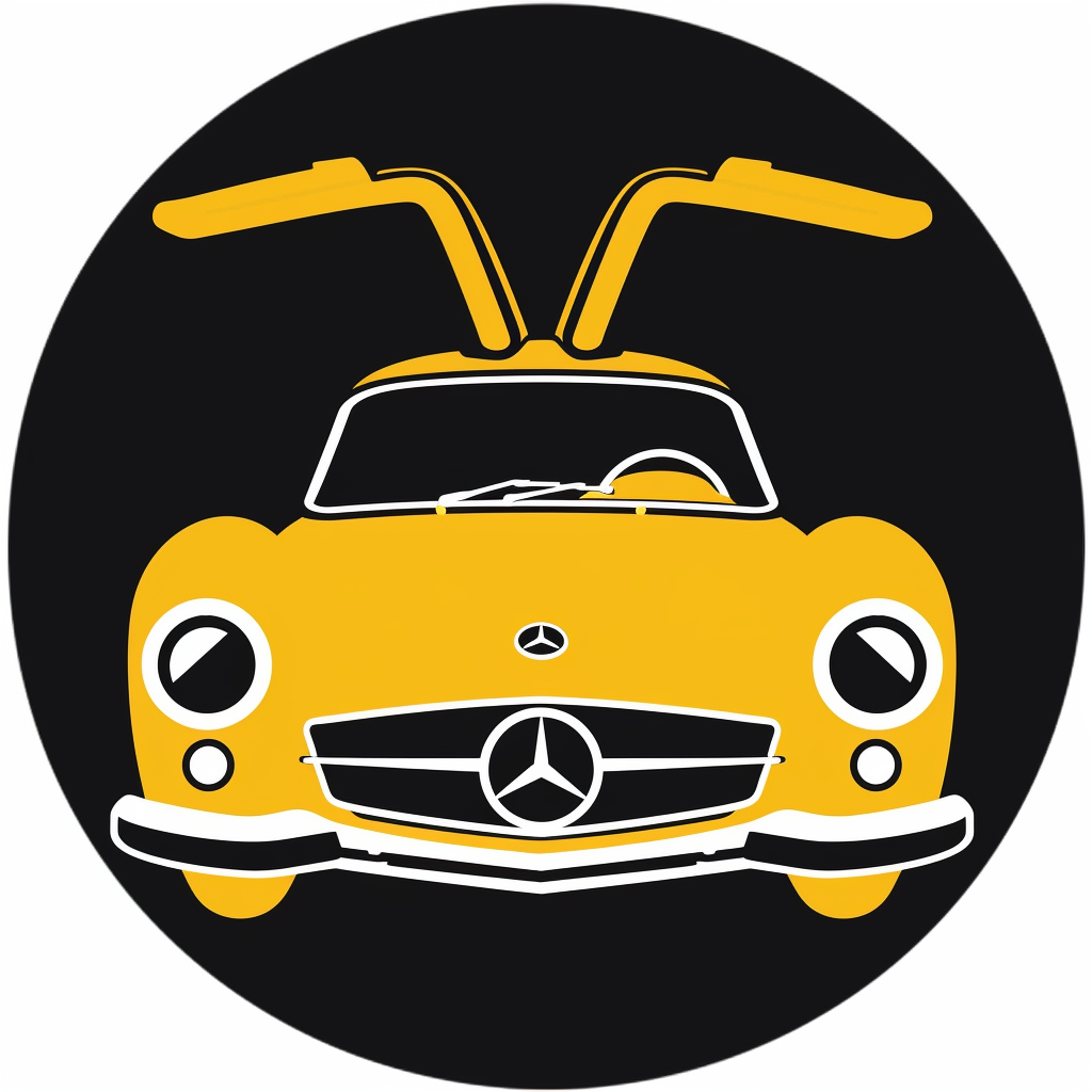 car gullwing door symbol