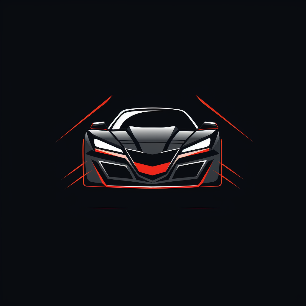 Modern car dealership logo design