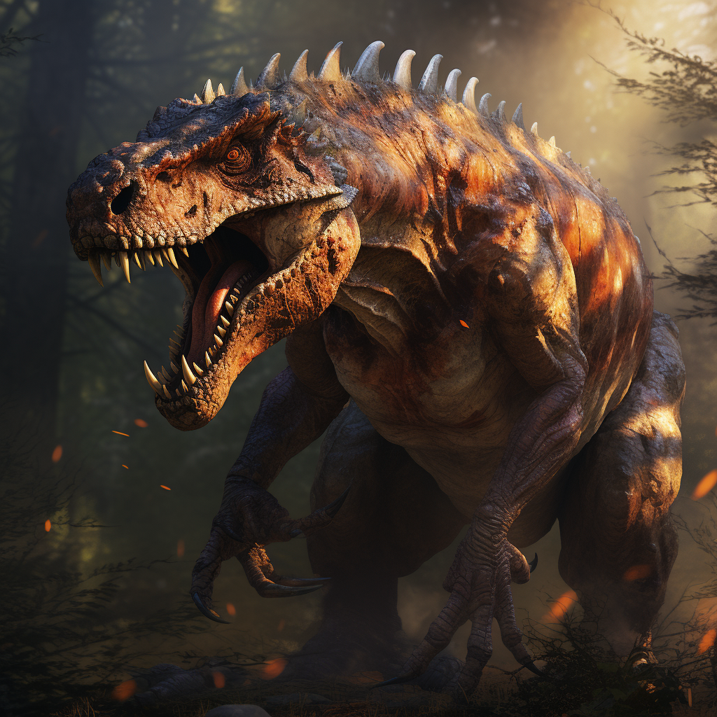 Fierce Carnotaurus Dinosaur Picture