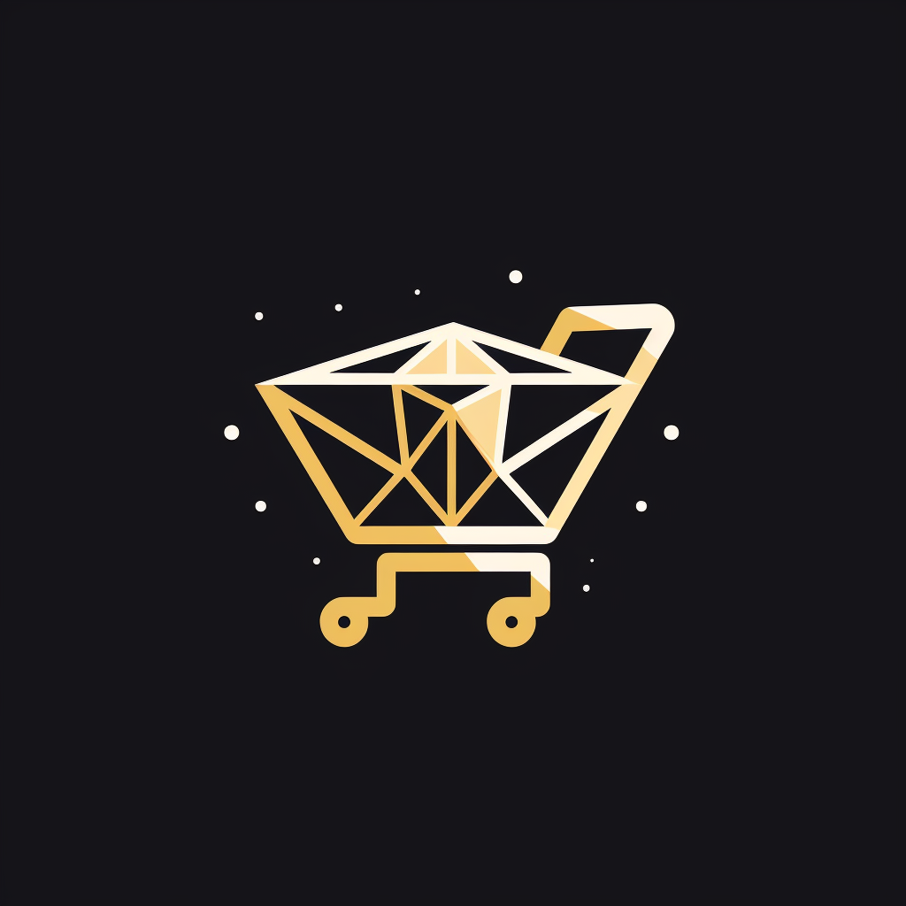 Cart Diamond Ring Logo