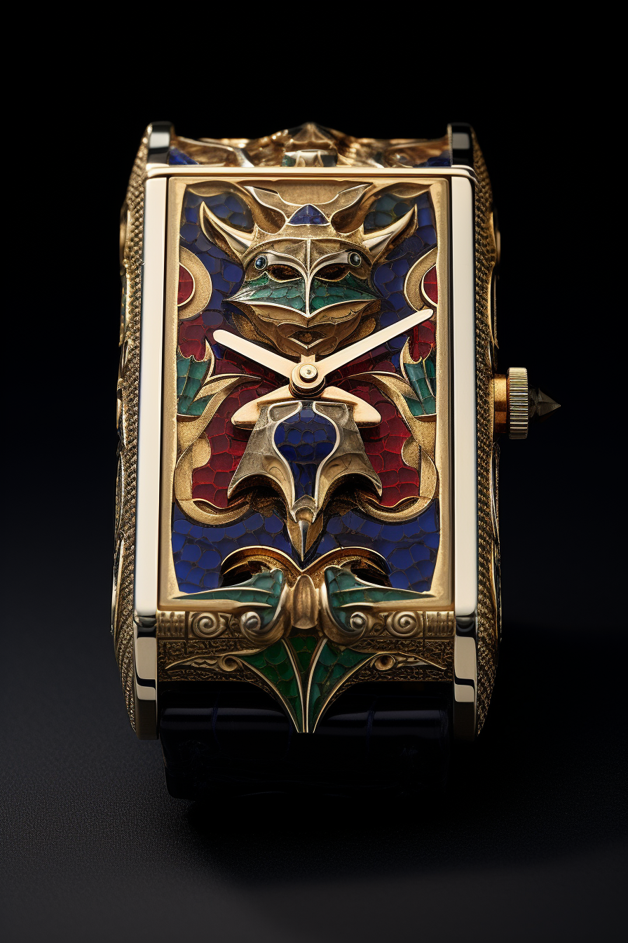 Elegant Cartier tank watch design