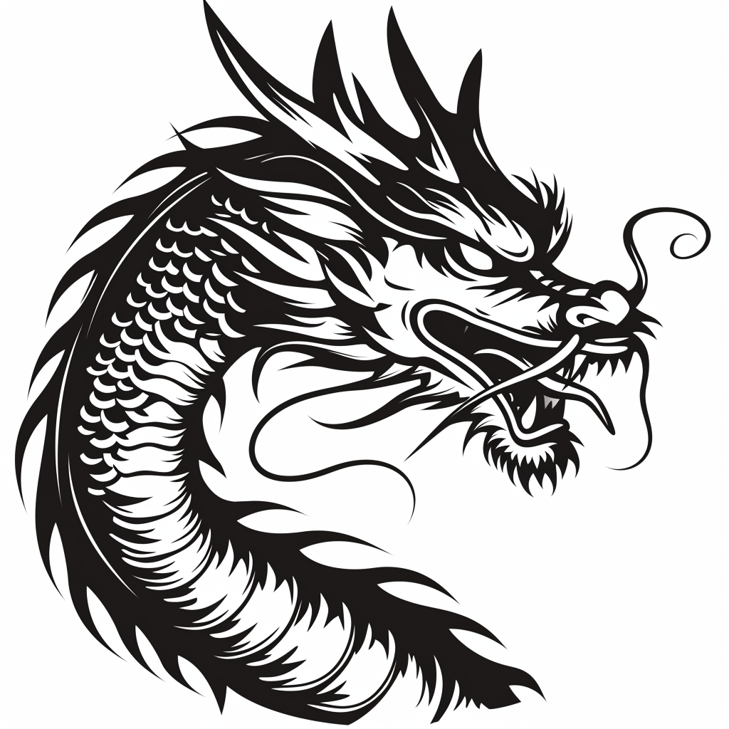 Cartoon Dragon Clipart Illustration