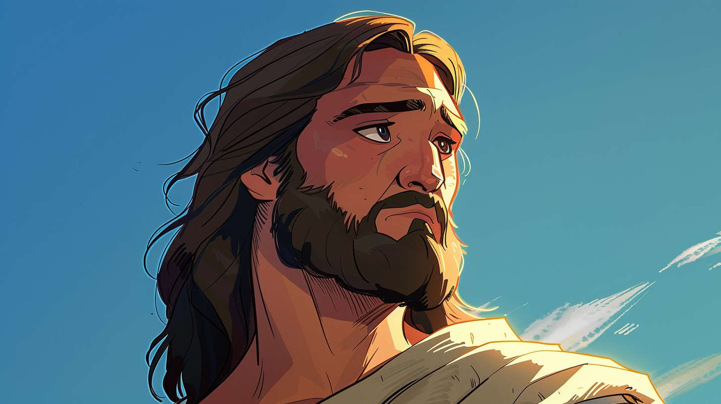 Cartoon Jesus Profile Image