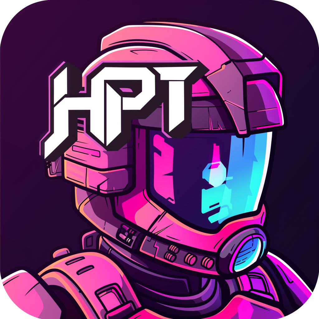 Cartoon HPT AI Logo Future