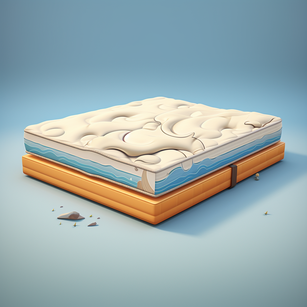 Cozy Cartoon Small Mattress