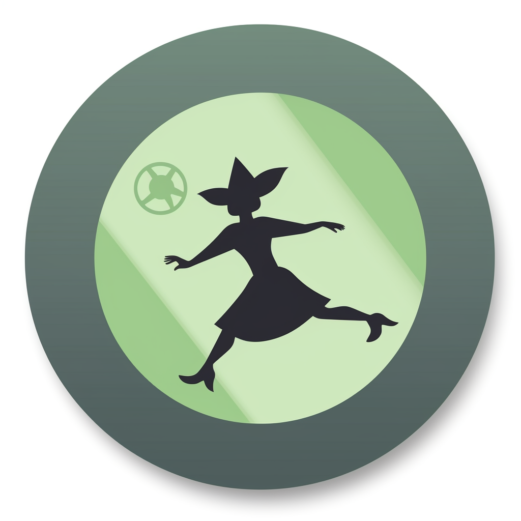 Fantasy cartwheel icon