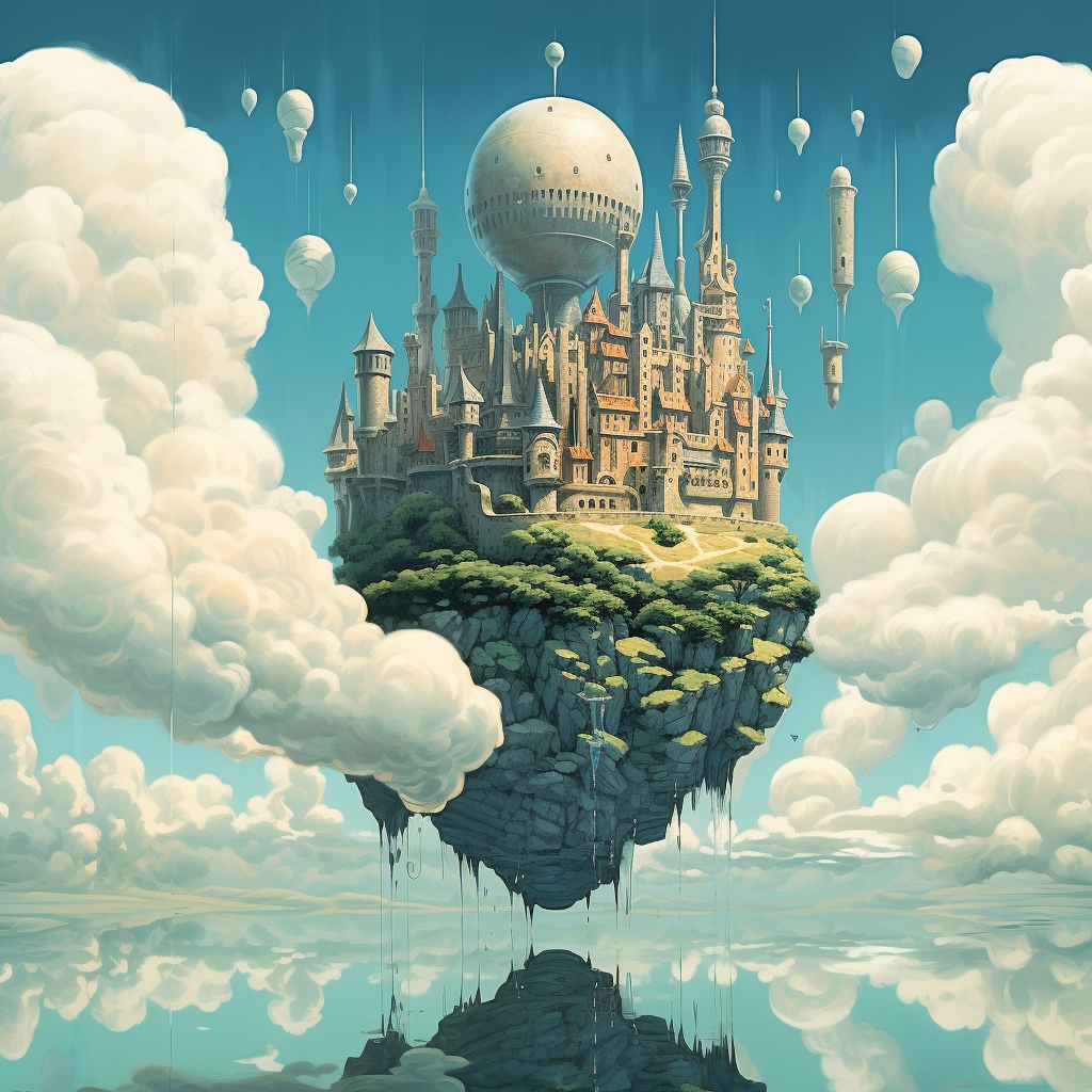 Stunning Castle in the Sky