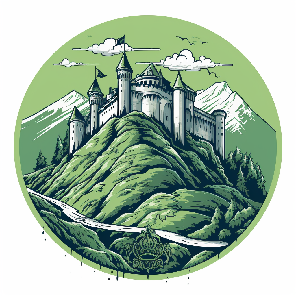 Green Castle Logo in Travnik