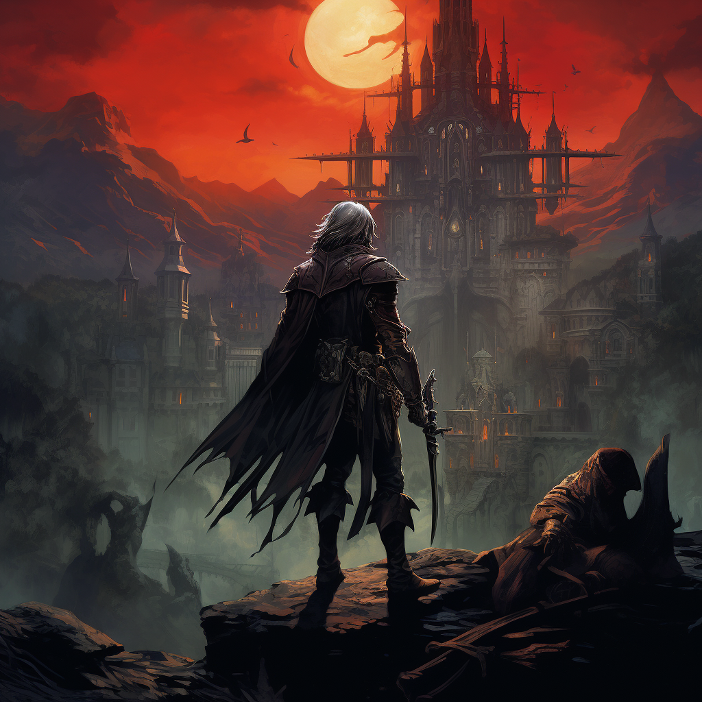 Cover art for Castlevania original game