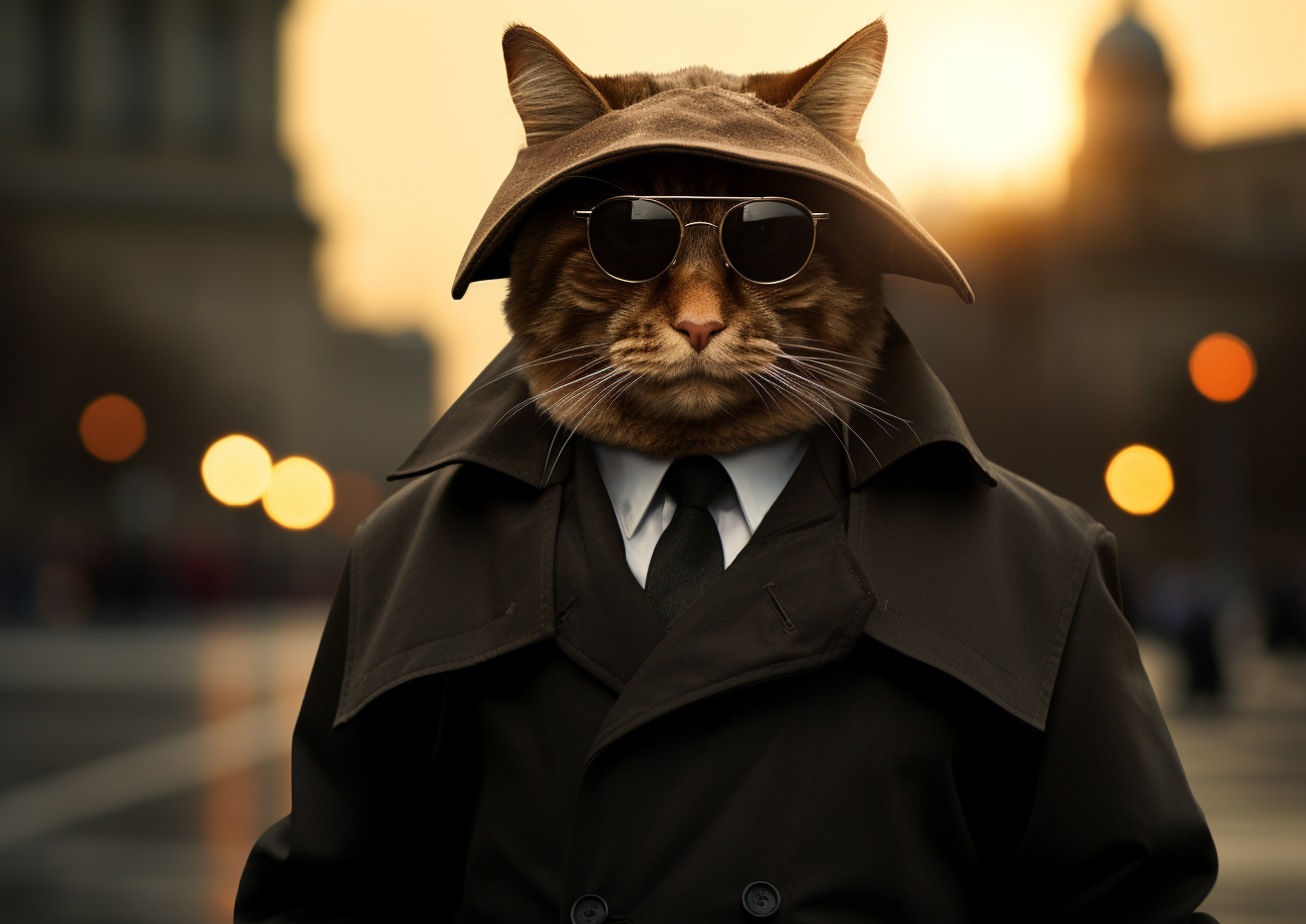 Cat Intelligence Agent Spy CIA Kremlin Moscow