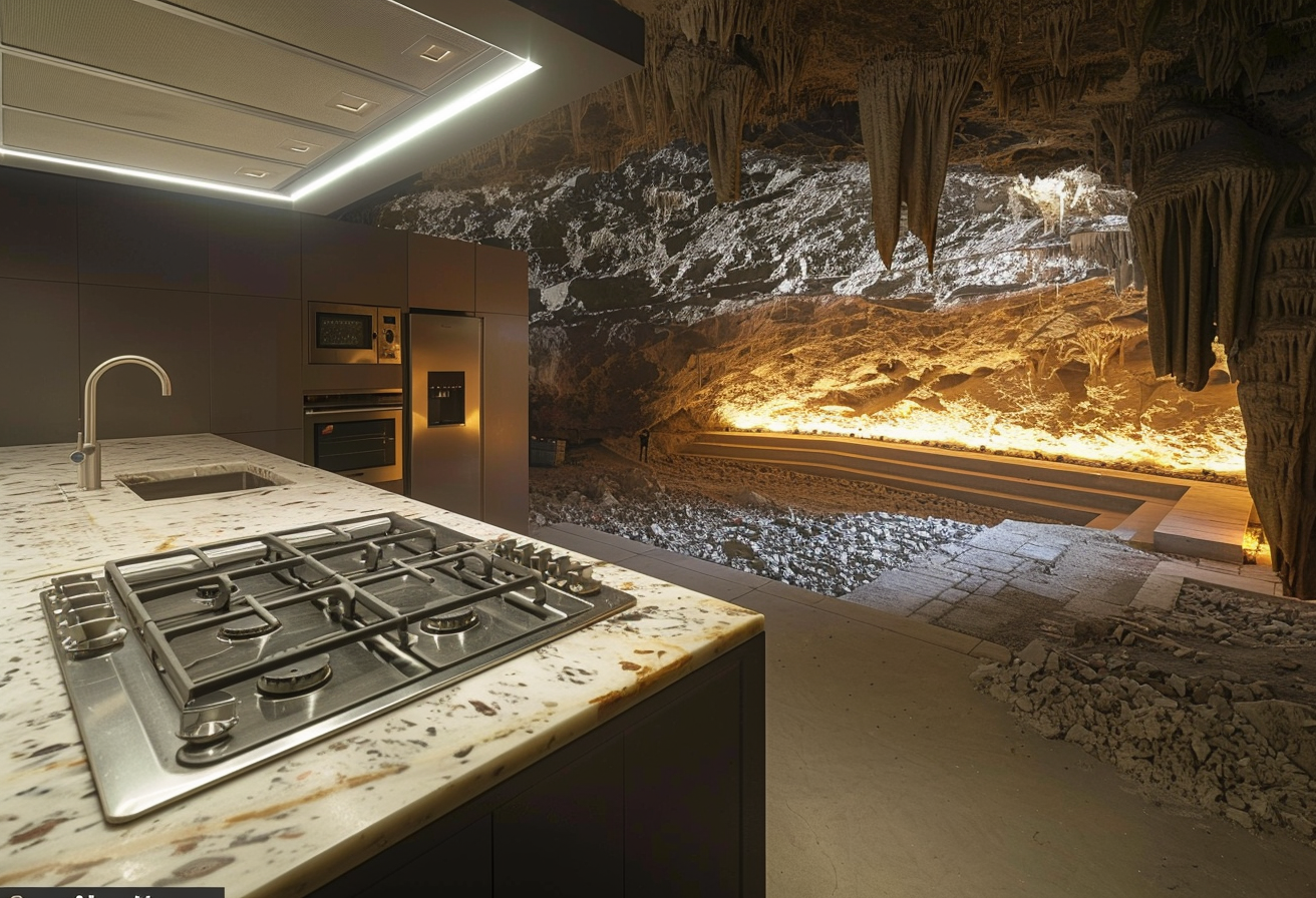 Modern Cave Kitchen Formation