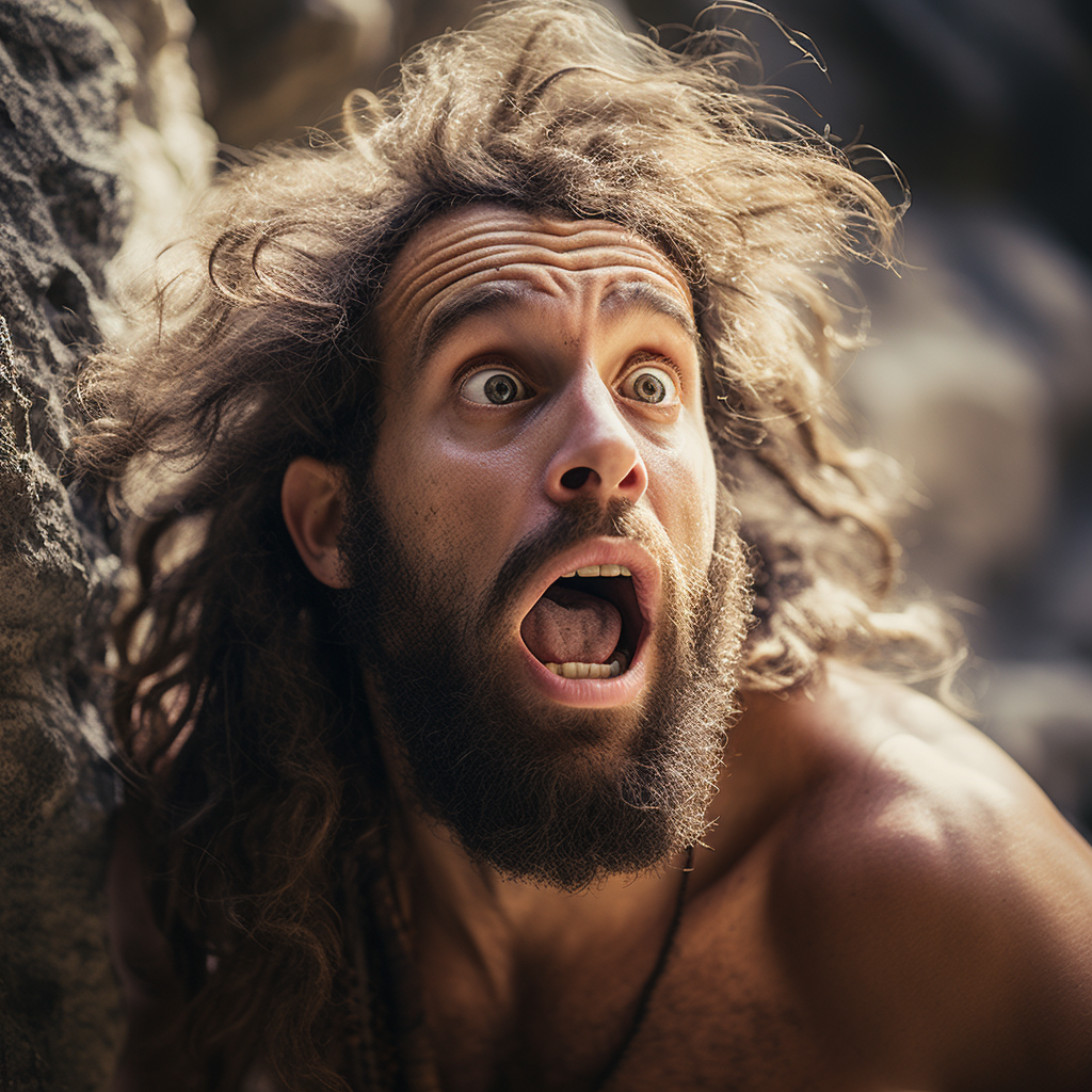 Caveman in Shock and Awe