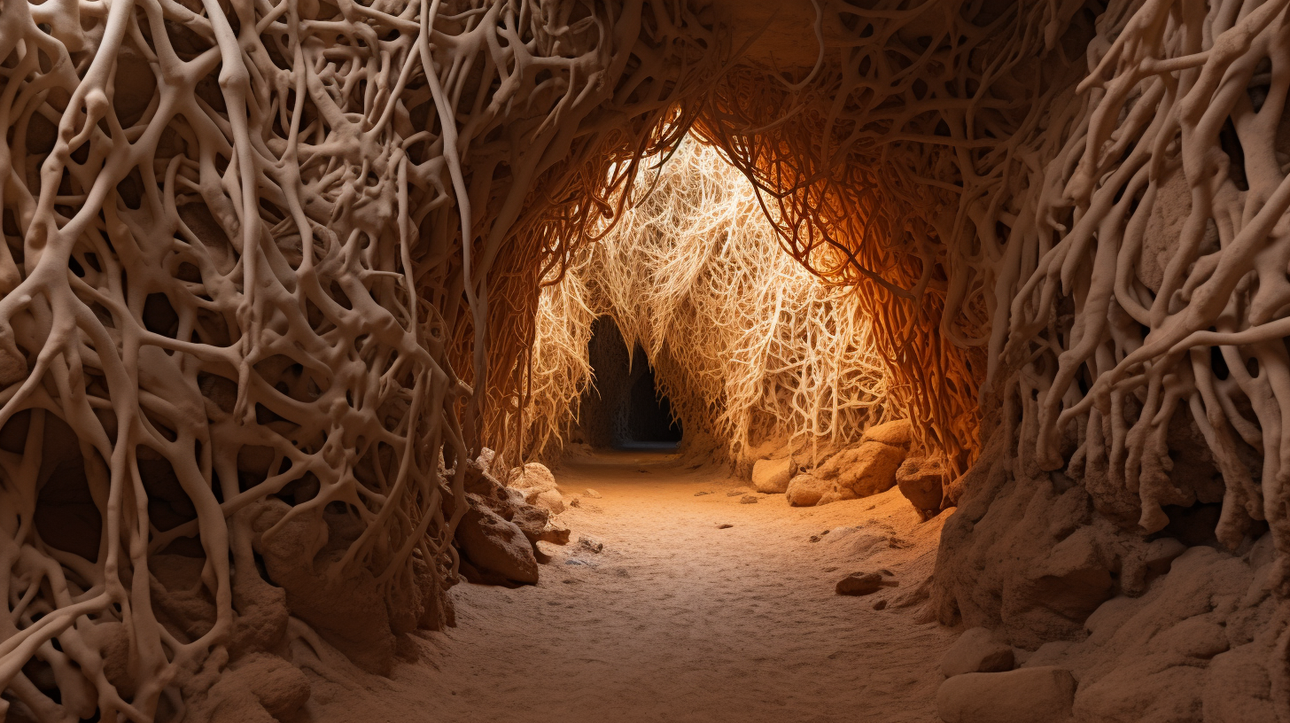 Tumbleweed Tree in Cavern