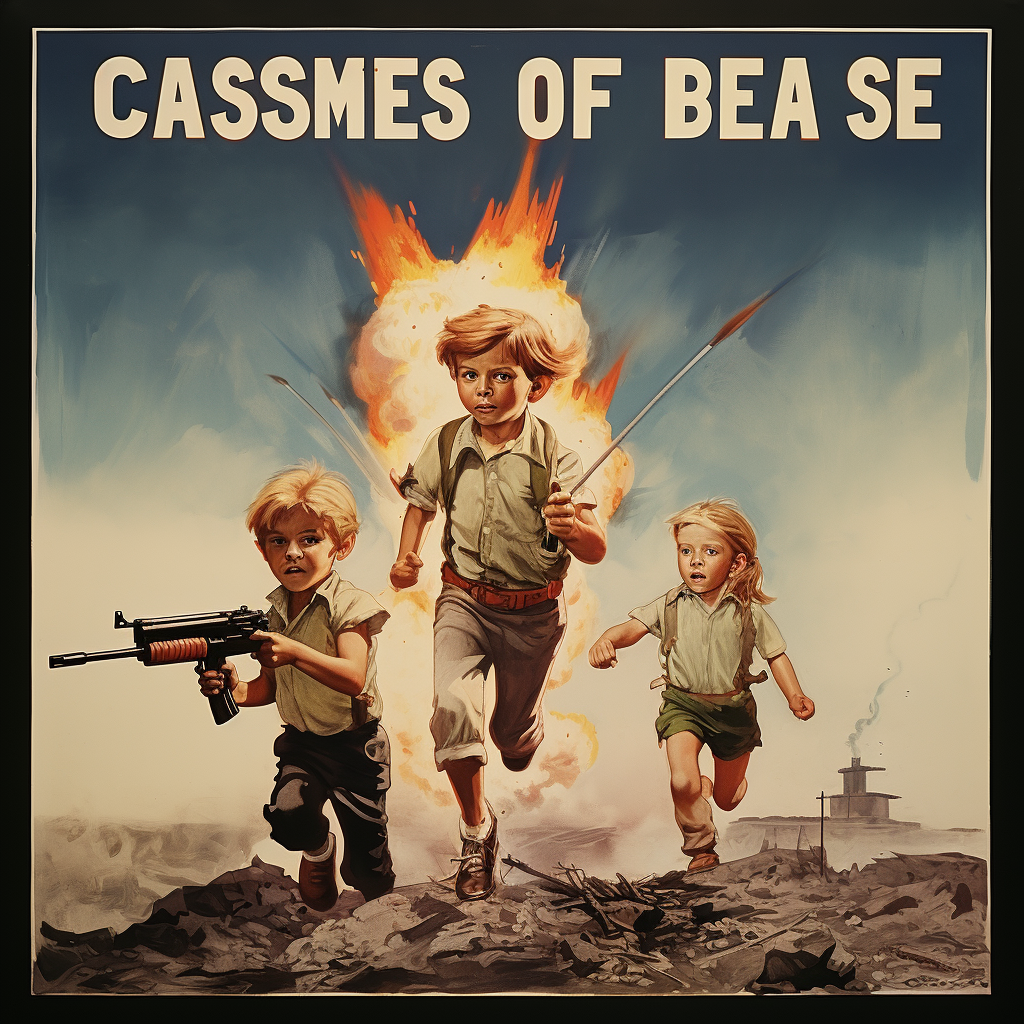 Cease Fire Poster - Promoting Peace