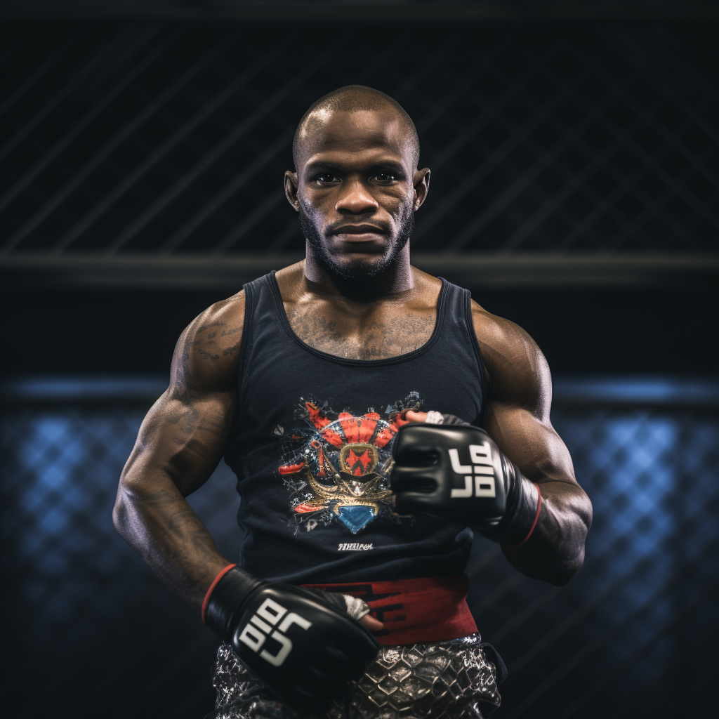 Cédric Doumbé, champion français de MMA