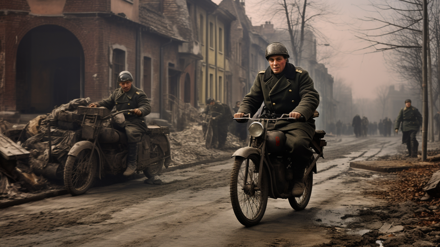 WW2 Bicycle Shortage in Germany