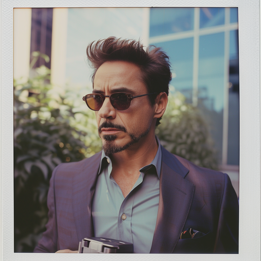 Charismatic man in sharp suit with goatee and sunglasses