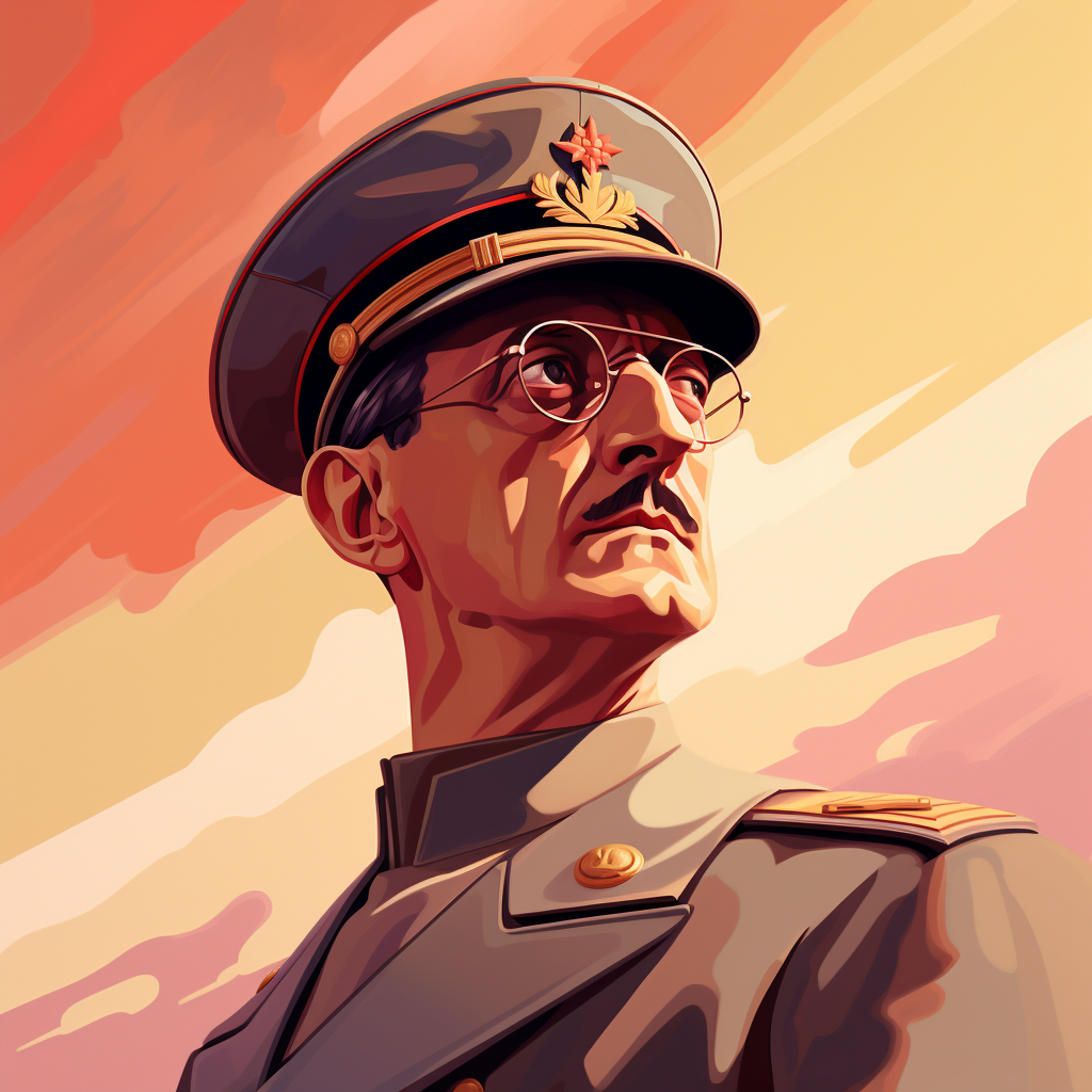 Illustration of Charles De Gaulle