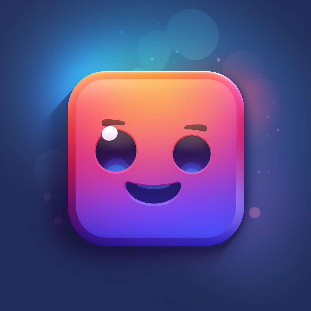 Chatting app icon for iOS