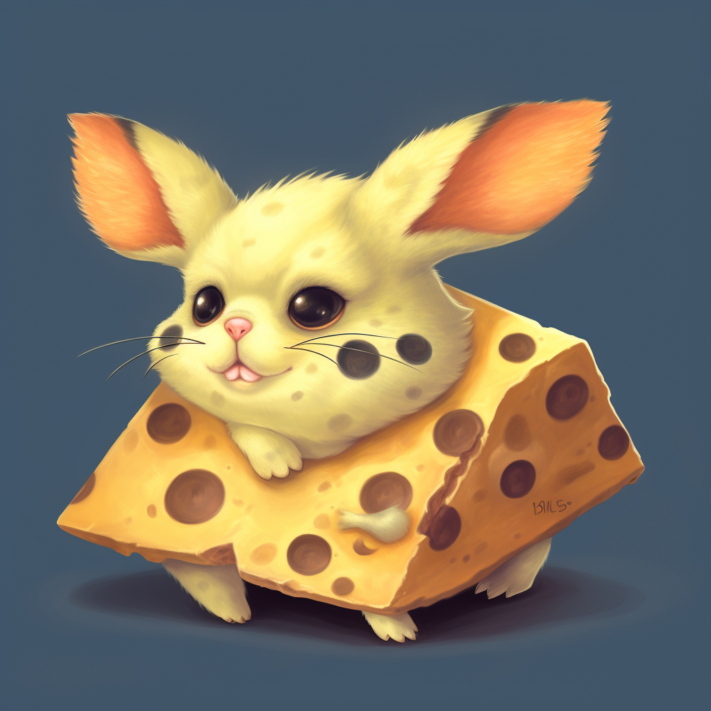 Cheese-inspired Pokemon with unique design