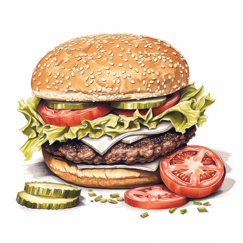 Cheeseburger components image