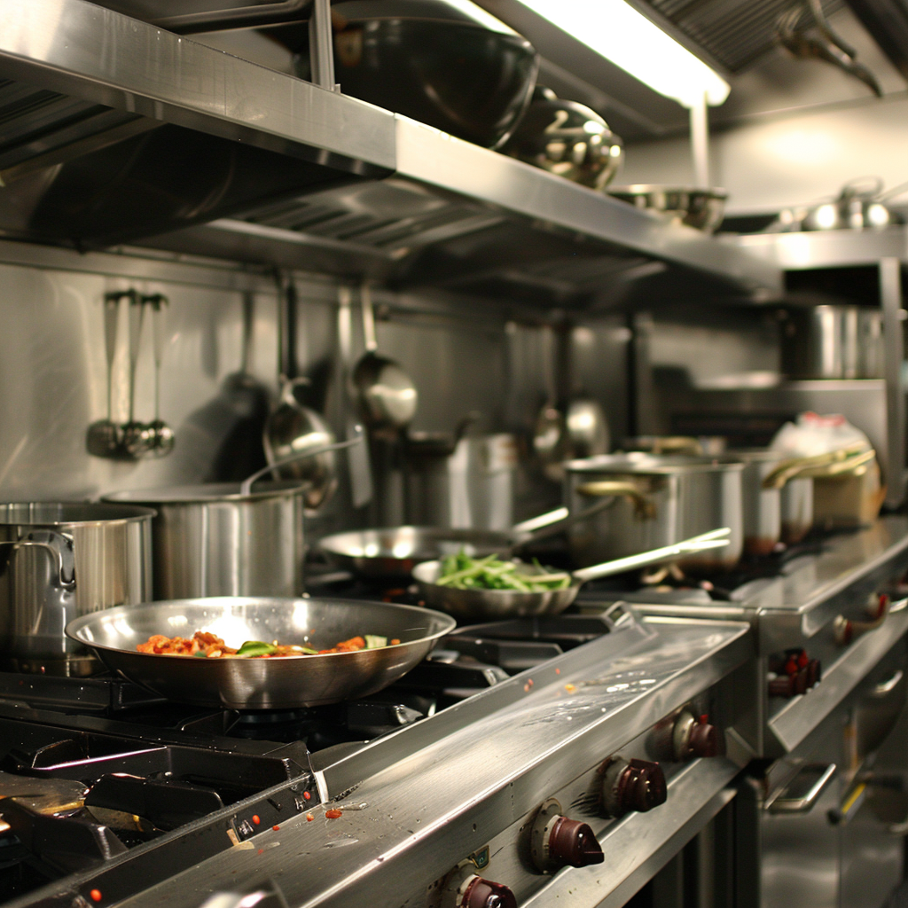 Chef Cooking Equipment Photo