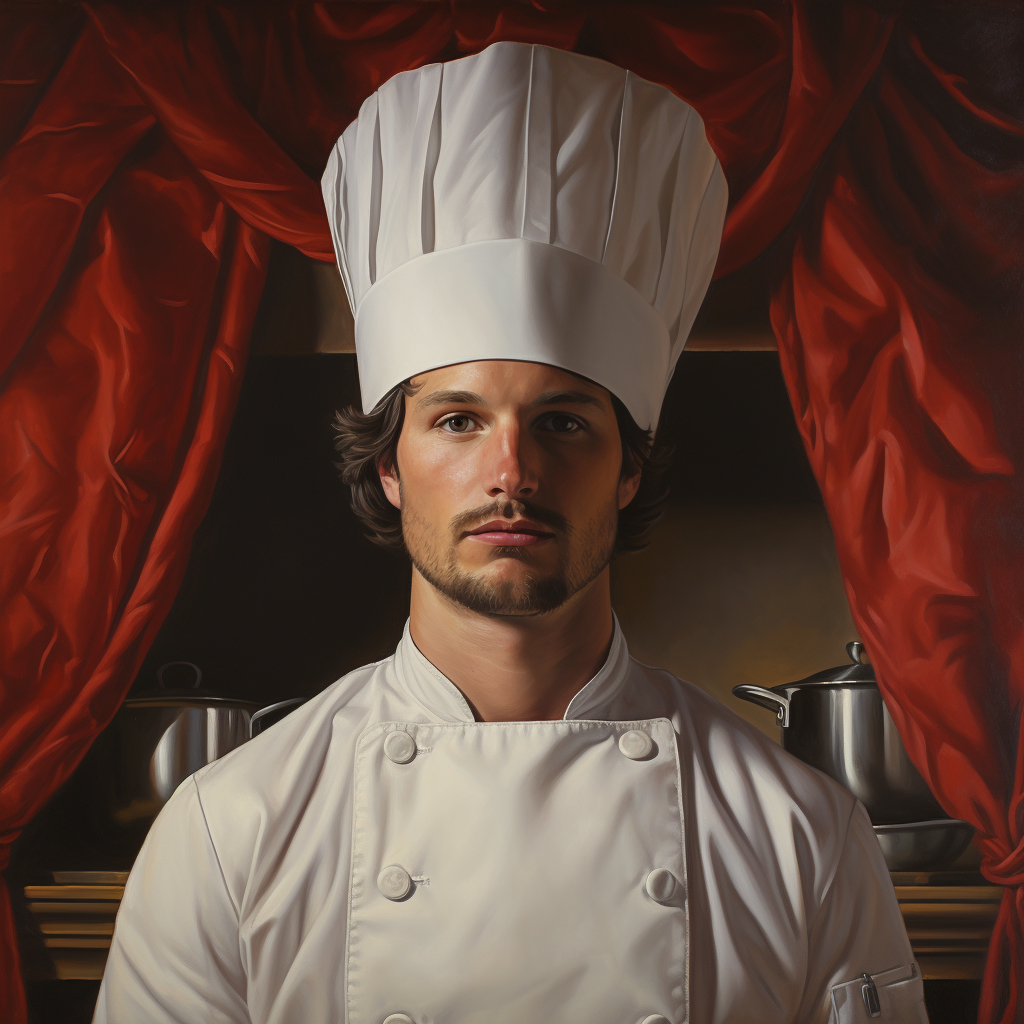 Chef's hat isolated white