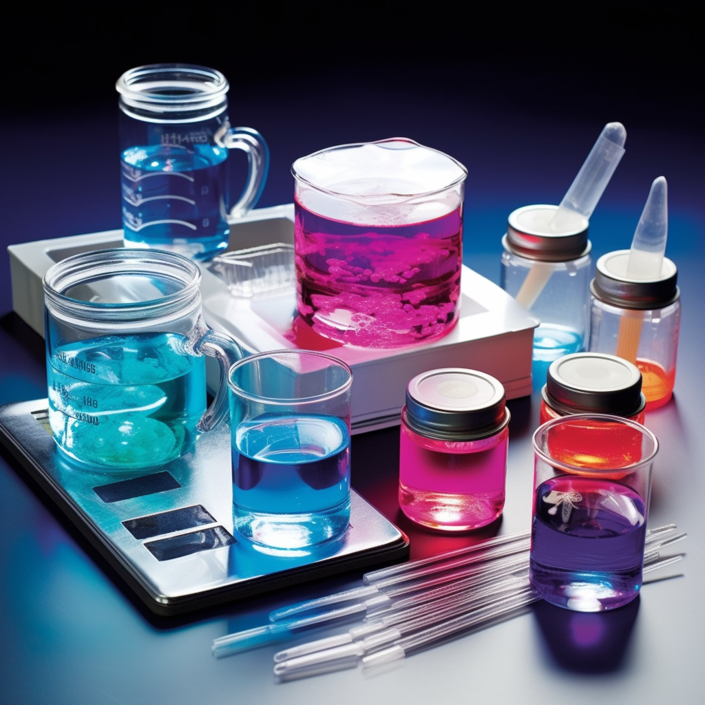 Chemistry Experiment Kits Illustration