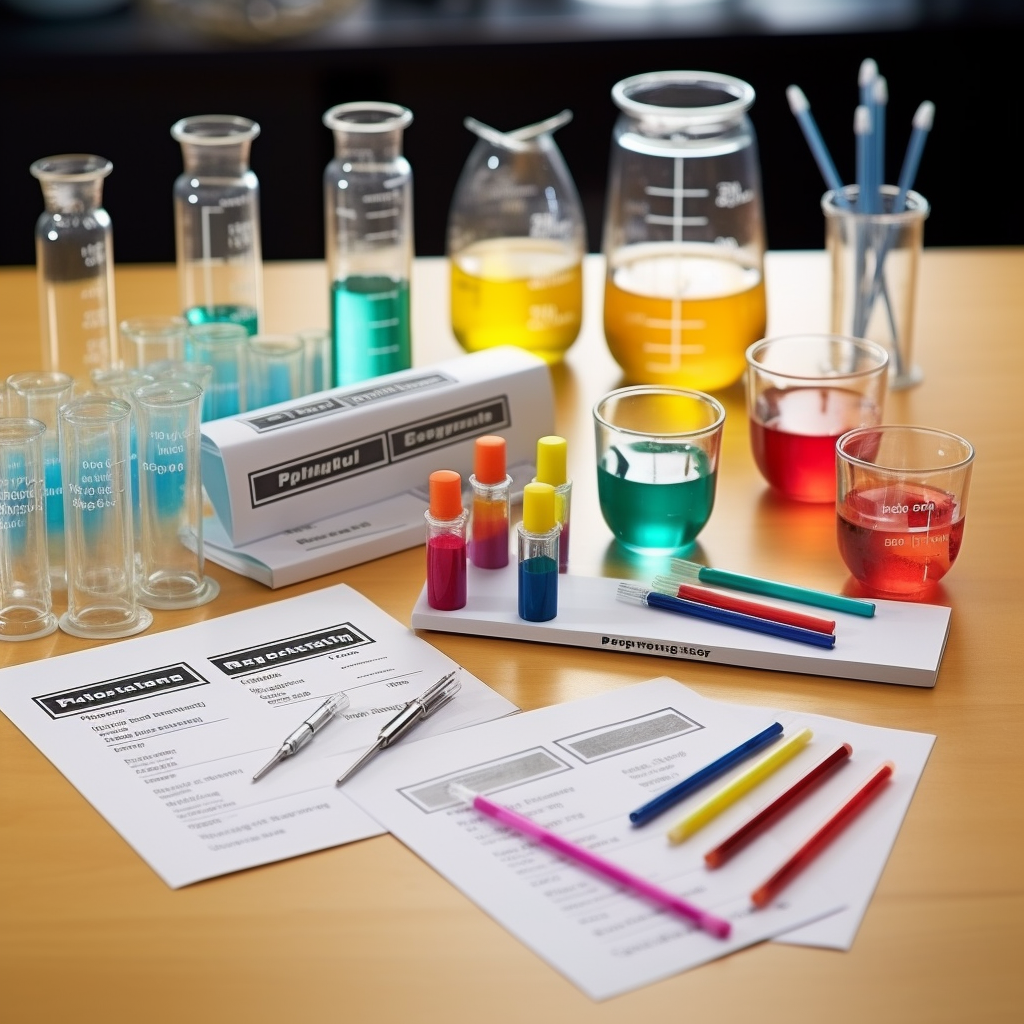 Chemistry experiments kit equipment