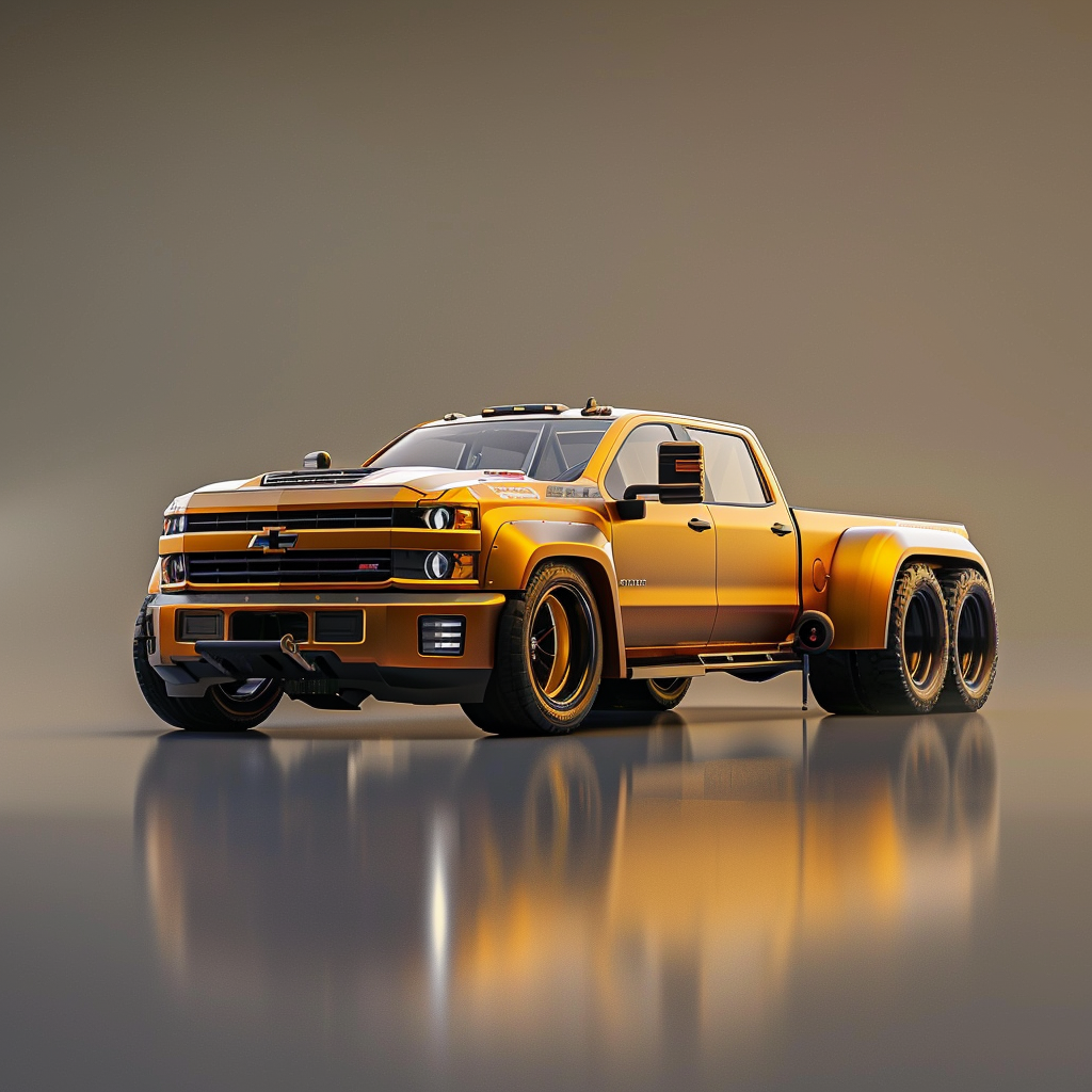 Chevrolet 3500HD Dually Race Truck