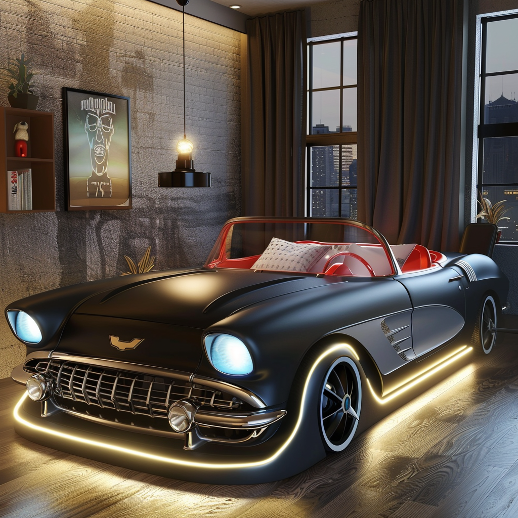 Chevrolet Car Bed Kids Room