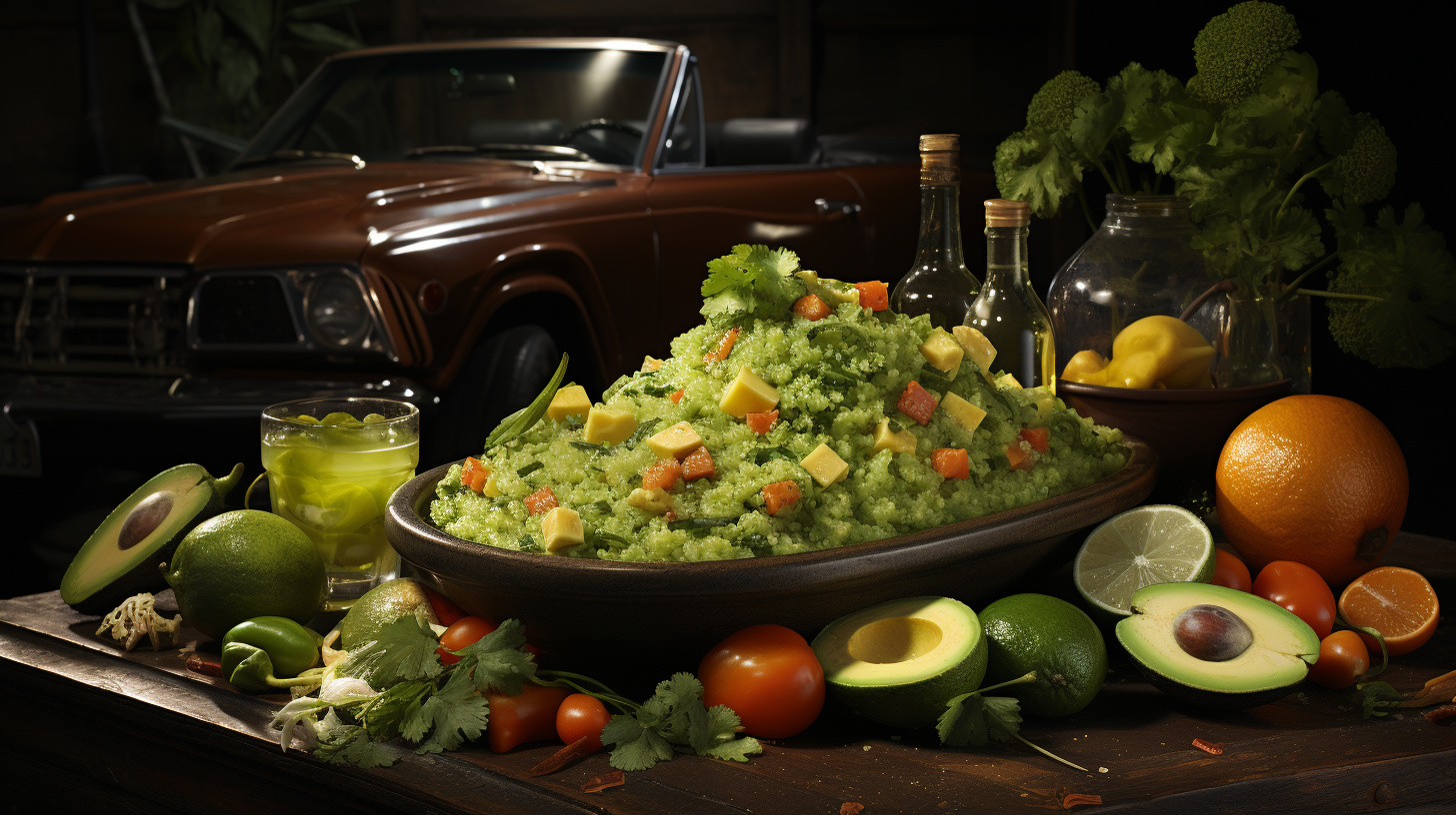 Chevrolet El Camino with Guacamole Bed