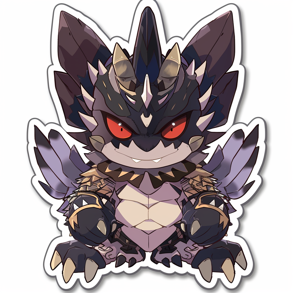 Small Nergigante sticker art