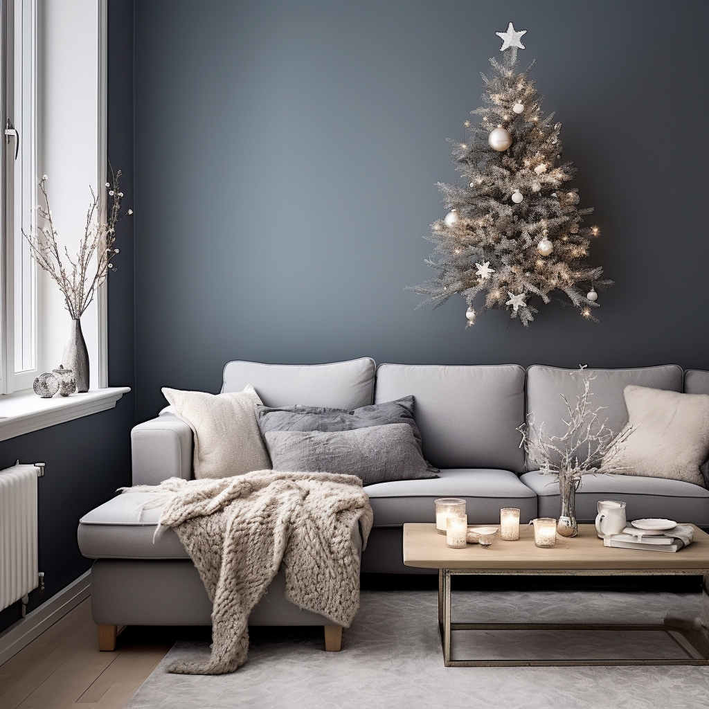 Stylish Nordic Christmas Interior Decor