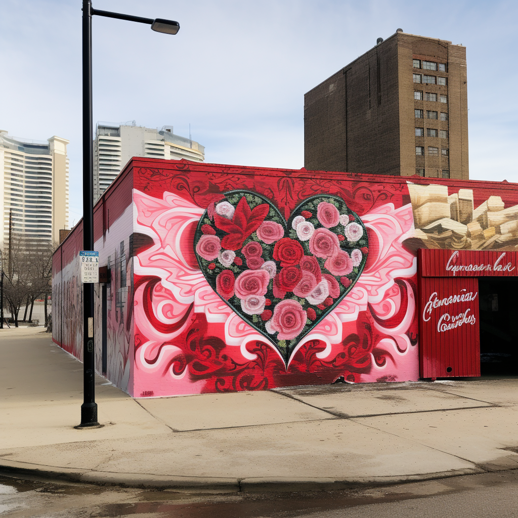 Chicago 1920's Valentine's Day Massacre Wall (6 words)