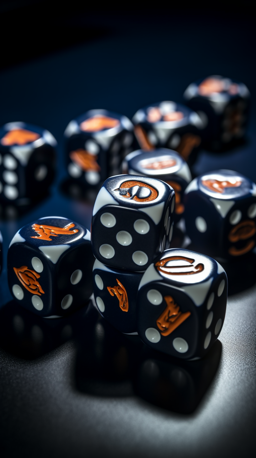 Chicago Bears Dice Game (max 6 words)