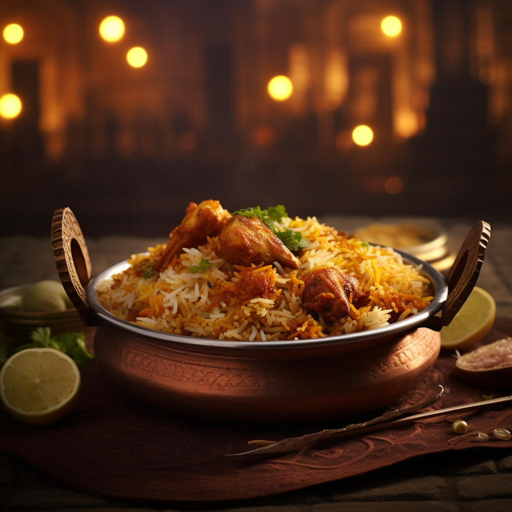 Chicken Biryani at India Gate