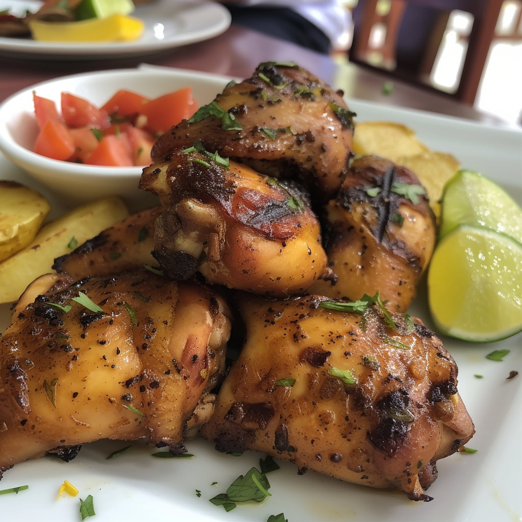 Spicy BBQ Chicken Wings