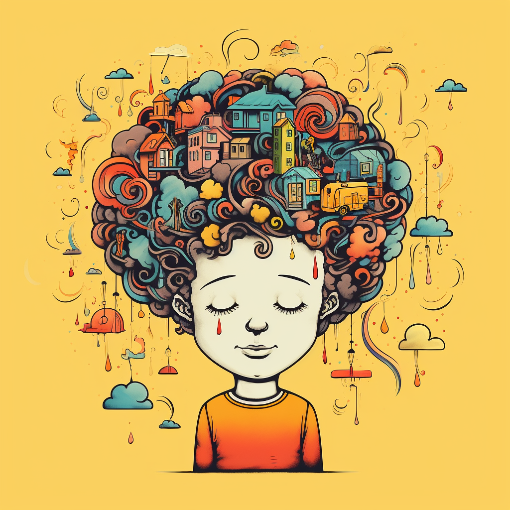 Illustration of child neuropsychiatry