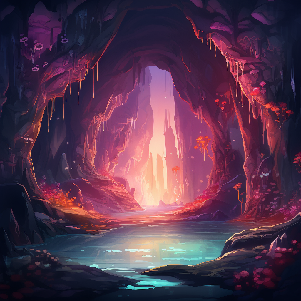 Child of Light Claustrophobia Background Art