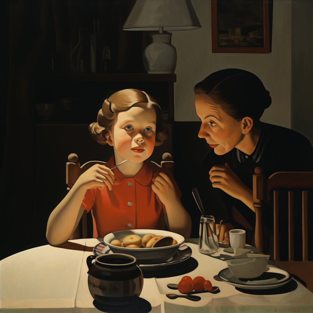 Illustration of children by George Ault