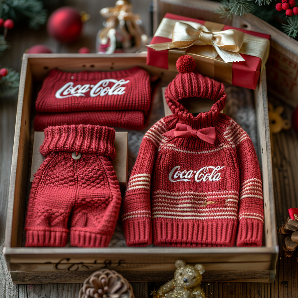 Children's Gift Set Clothes Coca Cola