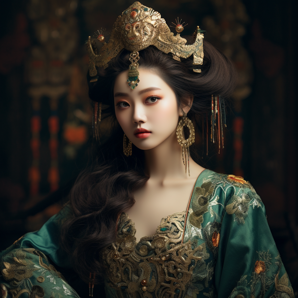 China, beautiful queen, Pekin, top model