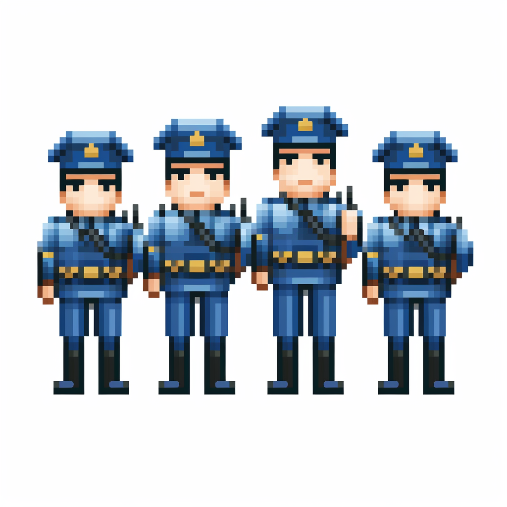 Chinese Mao Keyboard Warriors Pixel Art