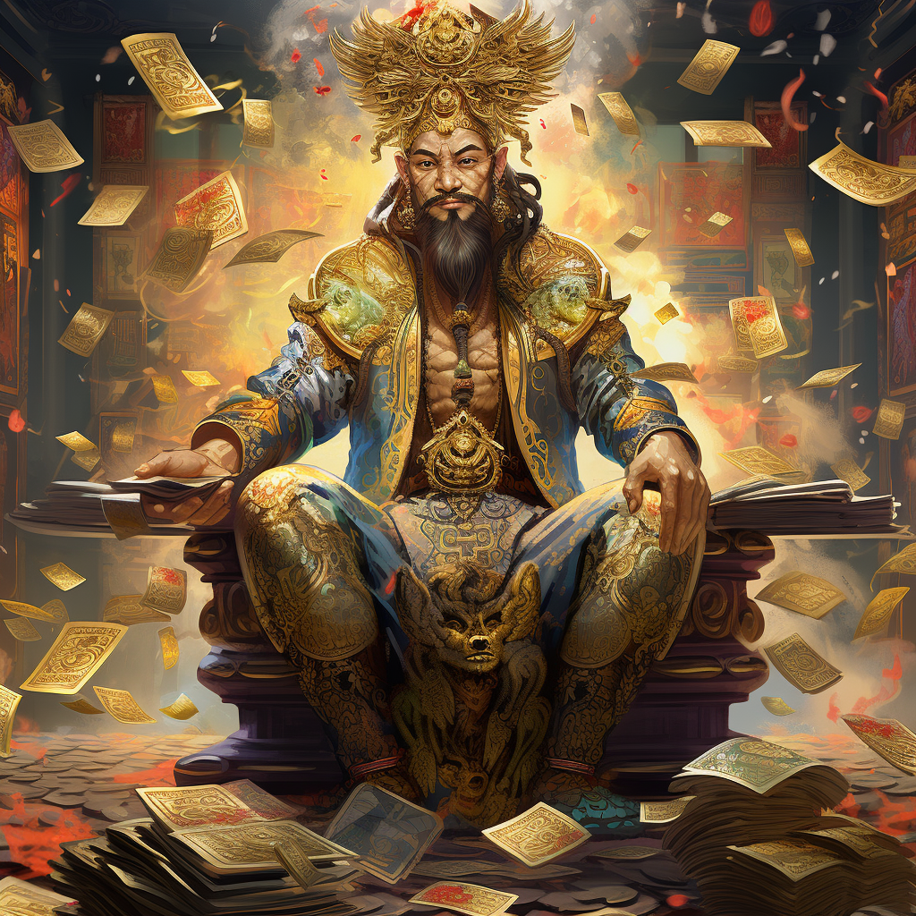 Chinese Money God in Gamestyle